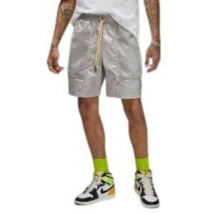 Jordan Air Men's Jumpman Statement Woven Shorts Lined Gray Size XL NEW!